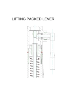 Lifting lever